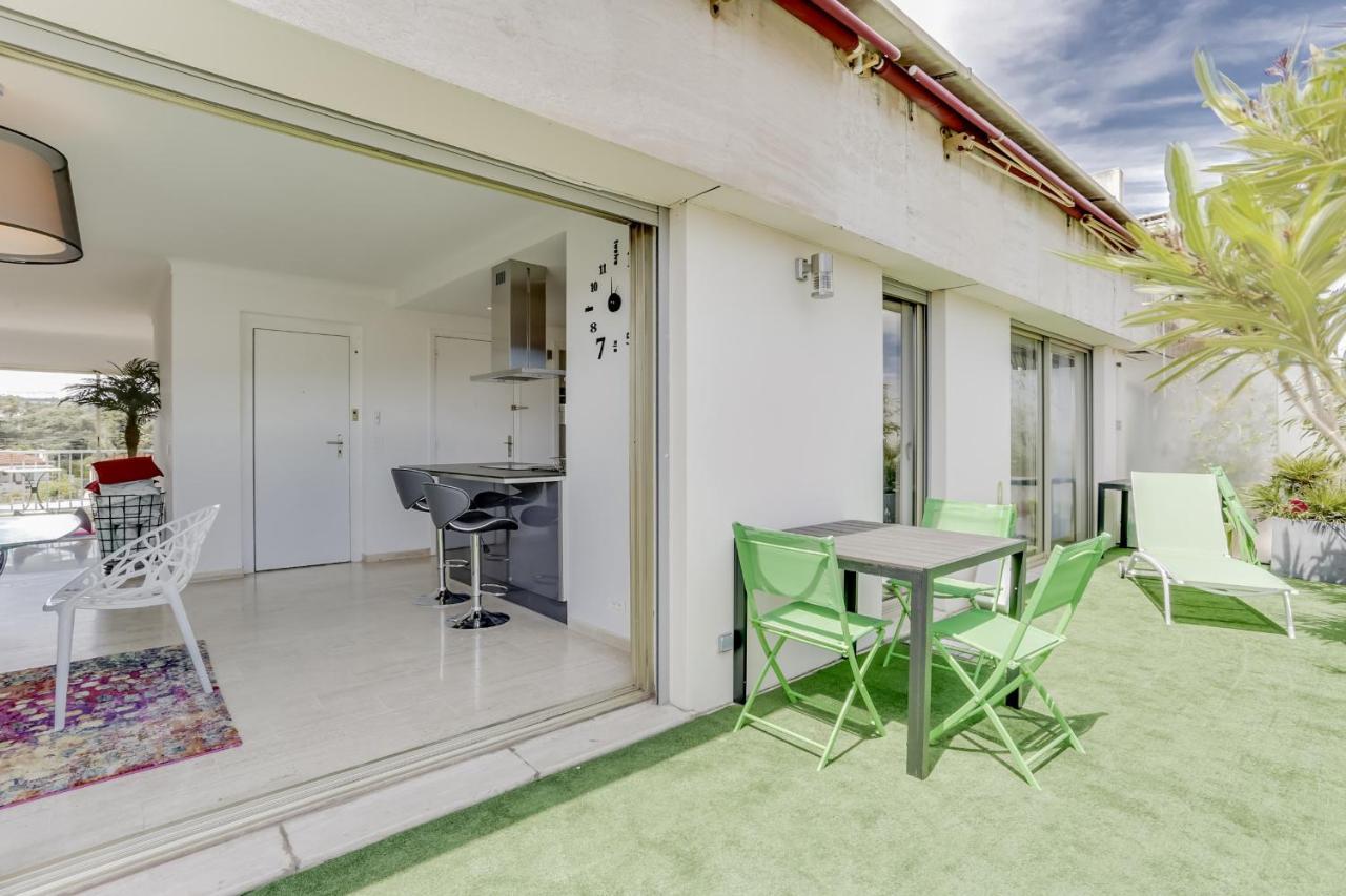 Immogroom - Apartment With Terrace - Ac - Parking Cannes Exterior foto